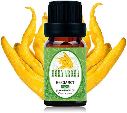 Bergamot 100% Pure Therapeutic Grade Essential Oil by Morn Aroma -10 ml. Undiluted