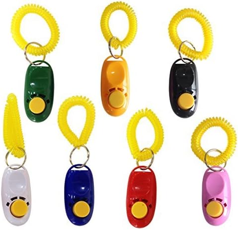 Pet Training Clicker - Set of 4 (One size, 7-pack(Multi))