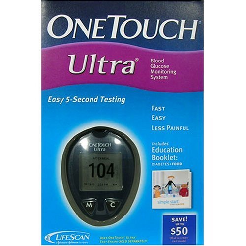 ONE TOUCH Ultra Blood Glucose Monitoring System LifeScan 20247 On Sale