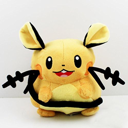 Lins Pokemon 6.7 Inch /17cm Dedenne Doll Stuffed Plush Toy