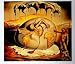 Geopoliticus Child Watching the Birth of the New Man, c.1943 by Salvador Dali. Size 10.90 inches width by 10.00 inches height. High Quality Art Poster Print
