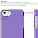 iPhone SE case, elago [Glide][Soft Feel Purple] - [Mix and Match][Premium Armor][True Fit] - for iPhone SE/5/5S