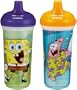Munchkin Two SpongeBob Squarepants 9 oz Big Kid Insulated Spill-Proof Cup,Colors Vary