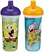 Munchkin Two SpongeBob Squarepants 9 oz Big Kid Insulated Spill-Proof Cup,Colors Vary