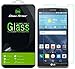 LG G Vista 2 Glass Screen Protector, Dmax Armor® [Tempered Glass] Ballistics Glass, 0.3mm 9H Hardness, Anti-Scratch, Anti-Fingerprint, Bubble Free, Ultra-clear - Retail Packaging