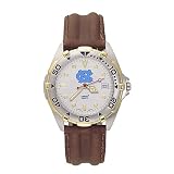 North Carolina Tar Heels NC All Star Watch with Leather Band - Men's