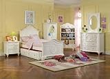 IMAGE OF The Enchantment Twin Size Panel Bed w/ Trundle Pull Out Unit