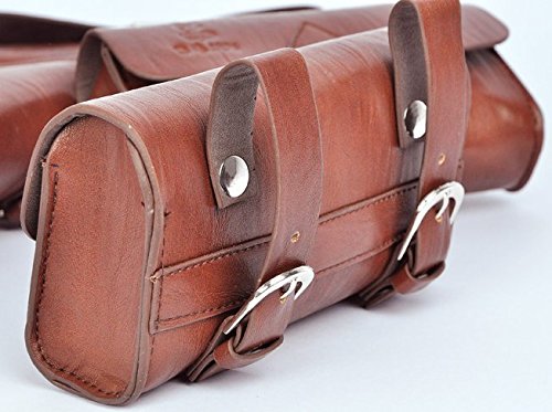 vintage bike saddle bag