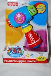 Fisher-Price Brilliant Basics Pound 'N Giggle Hammer