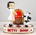 Betty Boop Polyresin Miniature Figural AM/FM Radio LED