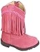 Smoky Mountain Toddler Western Hopalong Pink Fringe Zip Boot