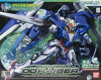 OO 00 Gundam + O Raiser #13 1/100 scale model kit