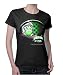 Speed Racer - Helmet - Black Womens Basic Cotton Tee