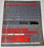 1985 GMC Safari Van Service Manual