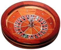Hot Sale Trademark Poker 27-Inch Wood Roulette Wheel