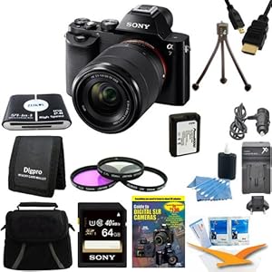 Amazon.com: Sony 24.3 MP a7K ILCE-7K\/B IL