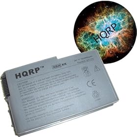 HQRP Laptop Notebook Battery for Dell Latitude D500 D505 D510 D520 D600 D610 Replacement... by HQRP