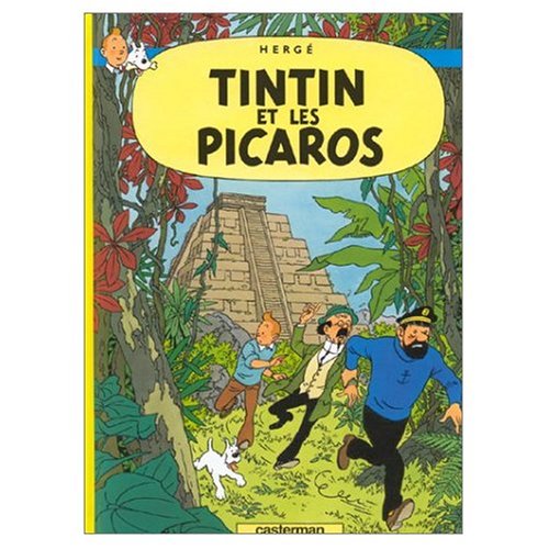 Les Aventures de Tintin / Tintin et les Picaros (French edition of Tintin and the Picaros) / Book and DVD Package