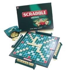 Mattel 51263 - Scrabble Original, Brettspiel, englische Version