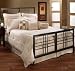 Crossroads Bed Twin Pewter
