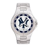 New York Yankees MLB Men's Pro II Watch with Stainless Steel Bracelet