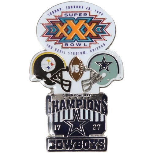 Dallas Cowboys Super Bowl XXX Collectors Pin