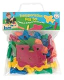 Lauri Toys Transportation Peg Set