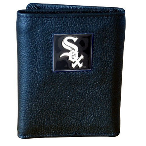 MLB Chicago White Sox  Genuine Leather Tri-fold Wallet