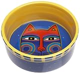 Henriksen Imports Laurel Burch Designed Feline Faces 6 Inch Cat Bowl, Blue 51GfBikOYJL. SL160 Henriksen Imports Laurel Burch Designed Feline Faces 6 Inch Cat Bowl, Blue