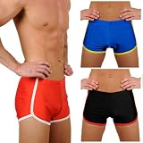 51GfE2wiG7L. SL160  Mens New Retro Fitness Hot / Workout Gym Short By Gary Majdell Sport