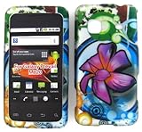 Paradise Color Flower Hard Snap On Case Cover Faceplate Protector for Samsu ....