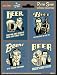 Spoof on Retro School Stickers set of 4! Party BEER Spoof Stickers Set by bcreative Sticker Set #1 Beer Spoof Stickers Image