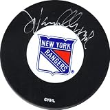 John Vanbiesbrouck New York Rangers Autographed Hockey Puck
