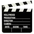 Filmklappe Hollywood 20 x 18 cm