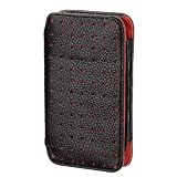 Hama Handy-Fenstertasche "Wallet" f�r iPhone, Schwarz/Orange