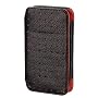Hama Handy-Fenstertasche "Wallet" f�r iPhone, Schwarz/Orange
