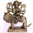 Goddess Durga Metal Sculpture Antique Figurines