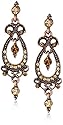 1928 Jewelry Moroccan Lantern Earrings, 1.75"