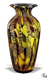 Badash Golden  Art Glass  11" Vase