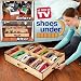 CostMad Shoe Underbed Under Bed Shoes Storage Space Saving Shoe Organizer Bag Box that Holds 12 pairs of Shoes