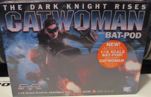 Moebius The Dark Knight Rises: Batpod with Catwoman 1:18 Model Kit by Moebius