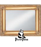 Review PosterPanda.com  / 11x14 - GOLD LEAF Swoop FRAMED MIRROR