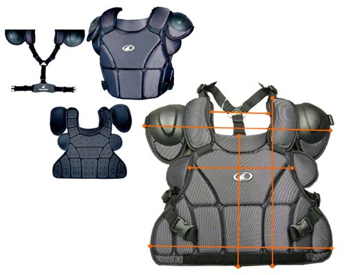 Champro Pro-Plus Abdomen Extensions for Pro-Plus Chest Protectors