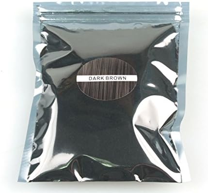 Dark Brown Cotton Hair Building Fibers Refill 25g For Your Existing Fiber Bottle