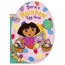 Dora's Rainbow Egg Hunt (Dora the Explorer (Simon & Schuster Board Books))