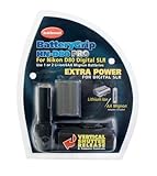 Hähnel Hochformatgriff HN-D80 inkl. Batteriefachadapter u. Akku HL-EL3e