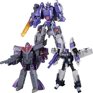 Amazon.com: Takara Tomy Henkei Decepticon Specialists (Galvatron 