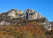 Fall at Seneca Rocks, West Virginia - Lovely 16x20 Photographic Print by Brendan Reals