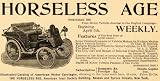 1899 Ad Horseless Age American Motor Carriage Vehicle - ORIGINAL ADVERTISING - Original Print Ad