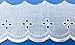 Trimplace White 1 7/8 Inch Simple Eyelet - 10 Yards
